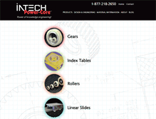 Tablet Screenshot of intechpower.com